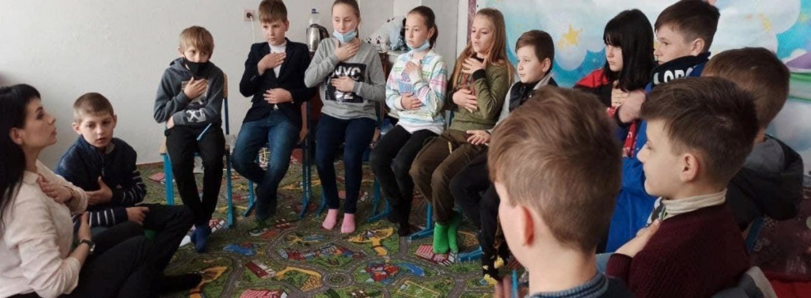 “Helping Hand for Ukraine” International Relief Project Provides psychological assistance for traumatized children