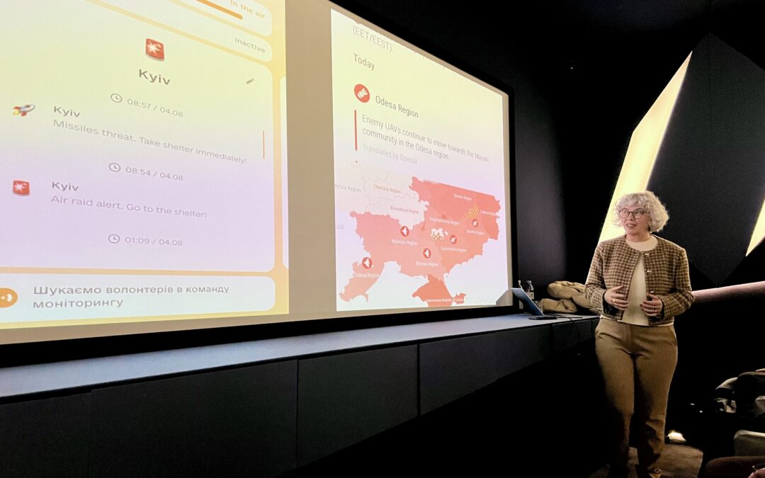 Talk on Ukraine raises £4,500