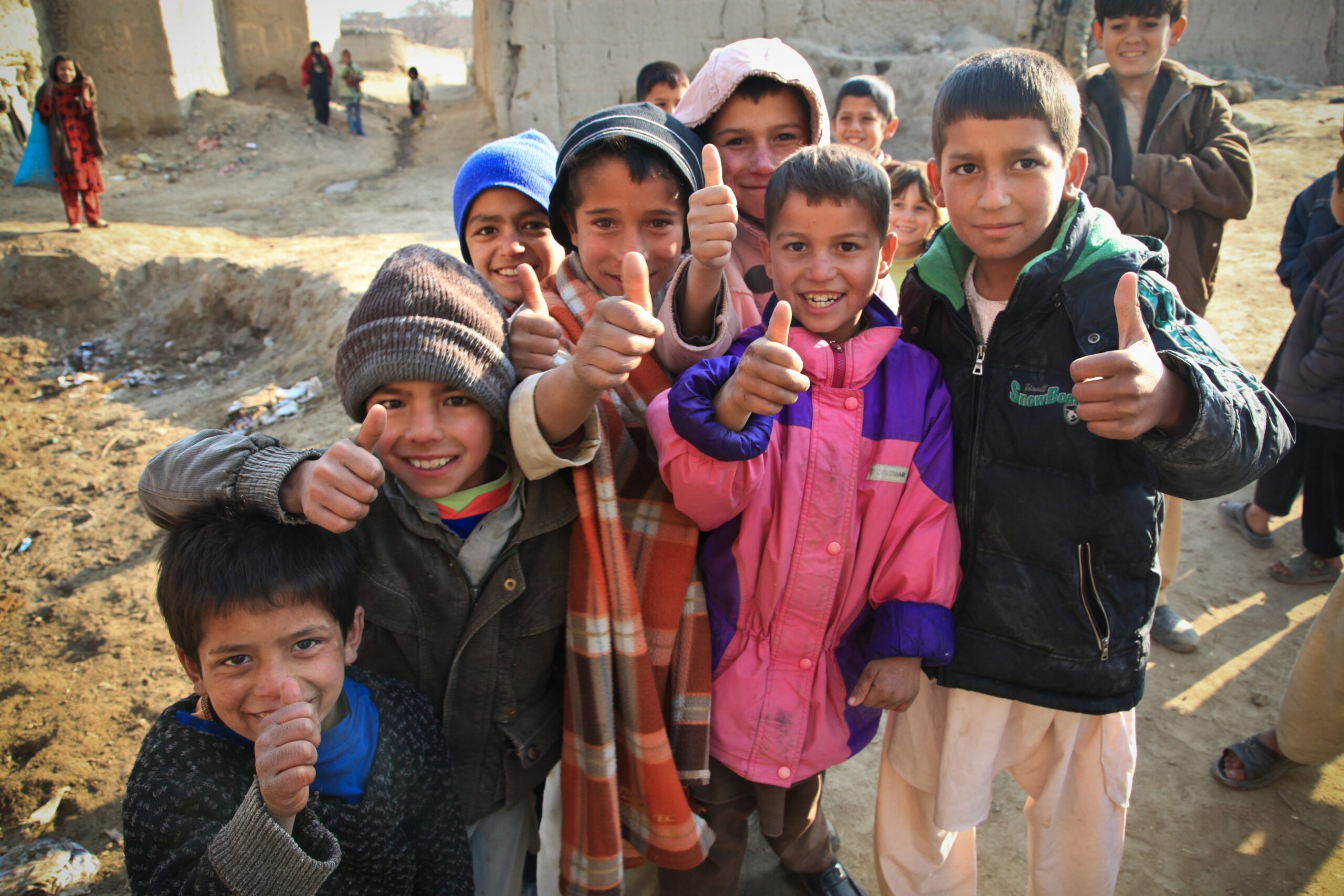 Smiling children